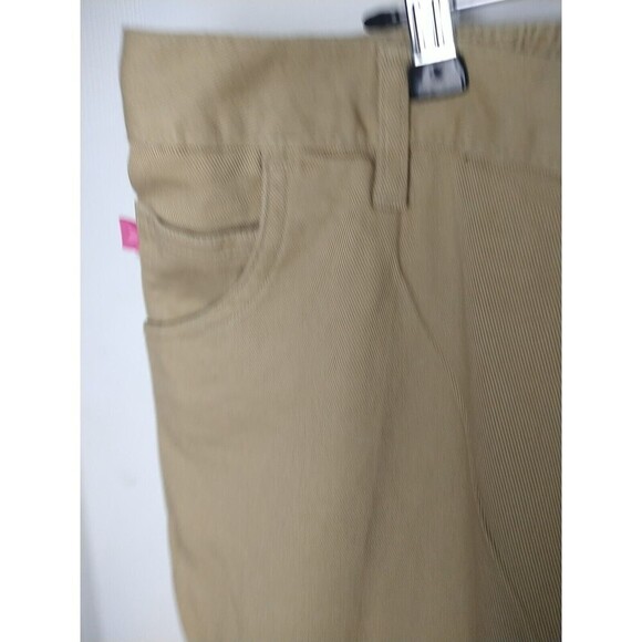 Woman Within Brown Stretch Waist Brown Jeans. Size 26T - Picture 7 of 12